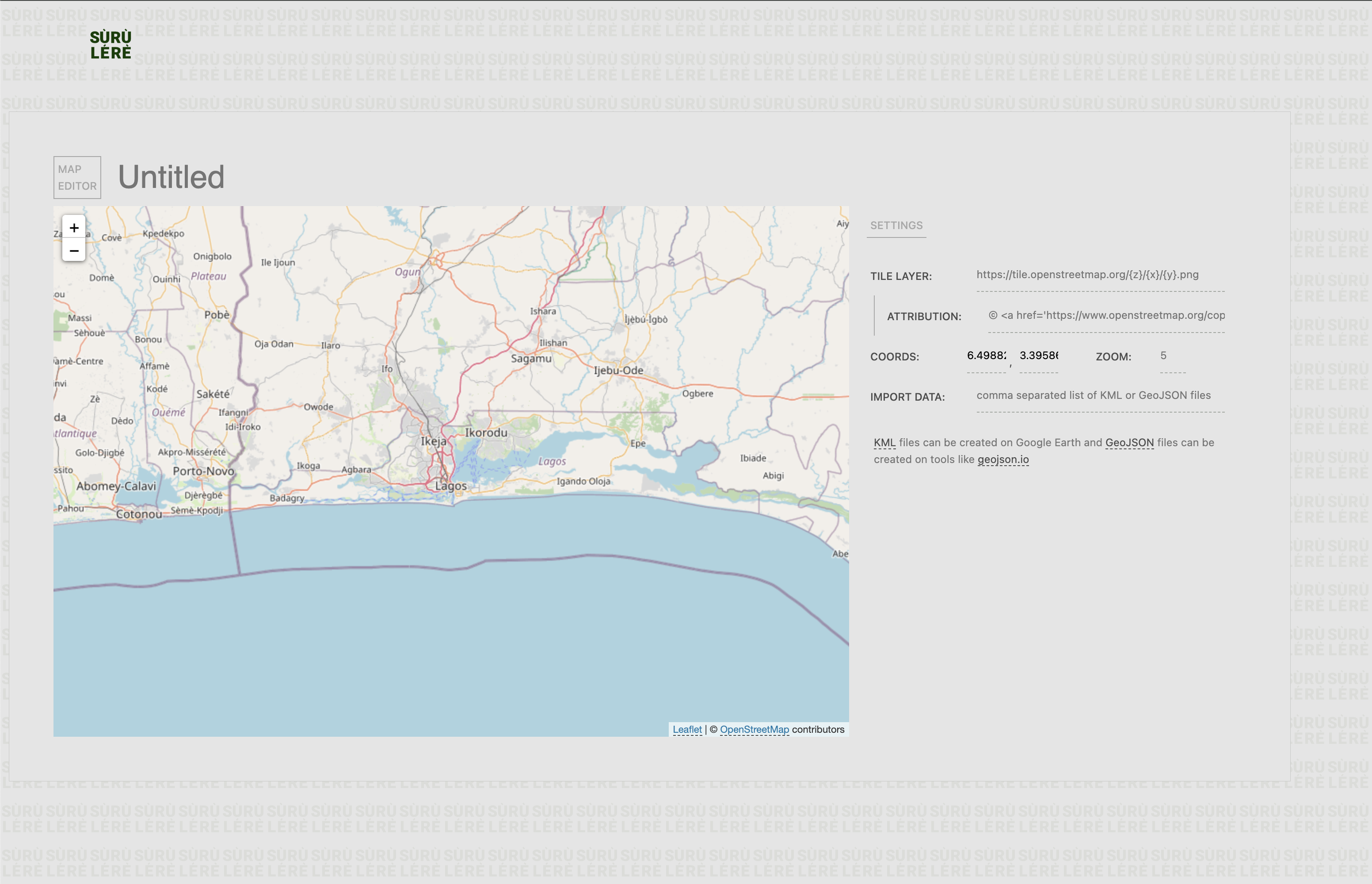 Map Tool